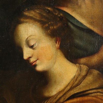 El matrimonio místico de santa Catalina de San Sebastián-especial