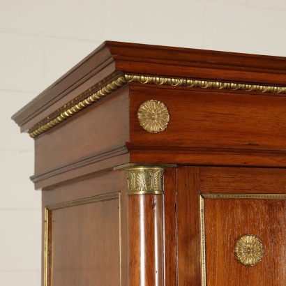 Cabinet Empire Style Mahogany Italy 20th Century