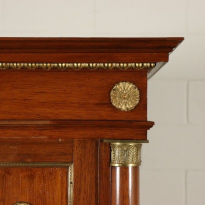Cabinet Empire Style Mahogany Italy 20th Century