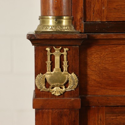 Cabinet Empire Style Mahogany Italy 20th Century