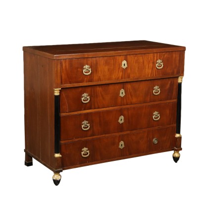 Commode Empire Acajou France '800