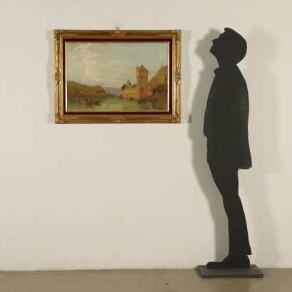 Paesaggio firmato George C. Stanfield