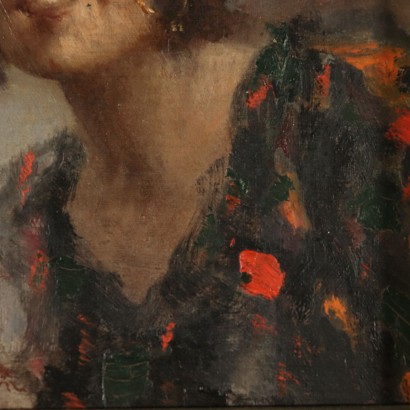 Ritratto femminile di Piero Todeschini