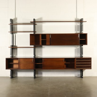 modernariato, modernariato di design, libreria, libreria modernariato, libreria di modernariato, libreria italiana, libreria vintage, libreria anni '60, libreria design anni 60