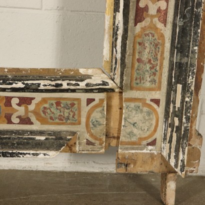 antiquariato, specchiera, antiquariato specchiera, specchiera antica, specchiera antica italiana, specchiera di antiquariato, specchiera neoclassica, specchiera del 800 - antiquariato, cornice, antiquariato cornice, cornice antica, cornice antica italiana, cornice di antiquariato, cornice neoclassico, cornice del 800,Grande Cornice laccata