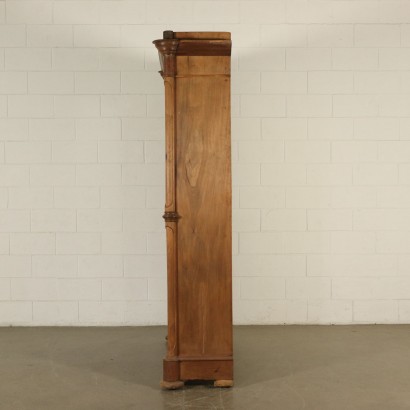 Mahogany Glass Cabinet Italy 19th Century