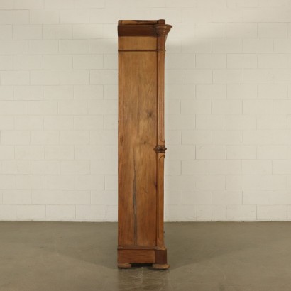 Mahogany Glass Cabinet Italy 19th Century