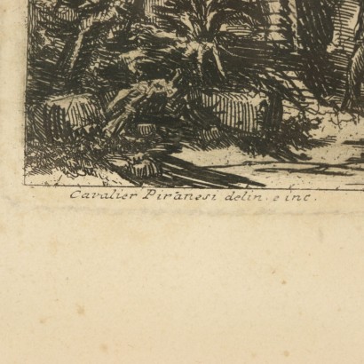 Grabado de Giambattista Piranesi
