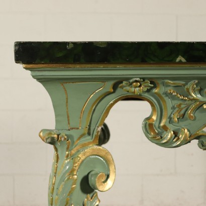 Paar Barock-Konsolentische Italien 17.-18. Jahrhundert