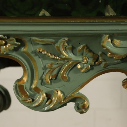 Paar Barock-Konsolentische Italien 17.-18. Jahrhundert