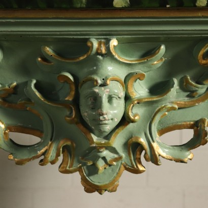 Paar Barock-Konsolentische Italien 17.-18. Jahrhundert