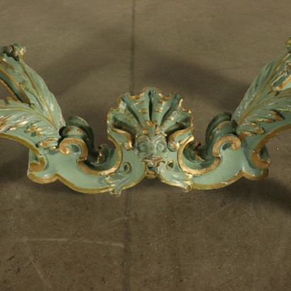 Paar Barock-Konsolentische Italien 17.-18. Jahrhundert