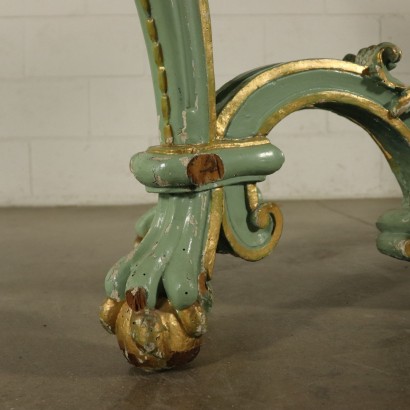 Paar Barock-Konsolentische Italien 17.-18. Jahrhundert