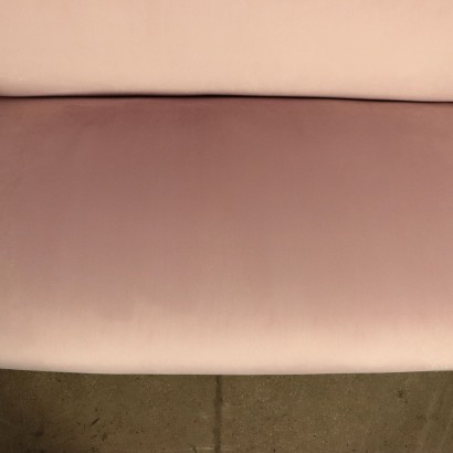 Zweisitzer-Sofa Samt Vintage Argentinien 50er Jahre