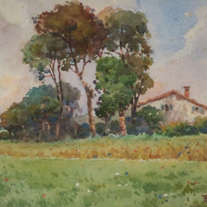 Paesaggio di Antonio Pasetto
