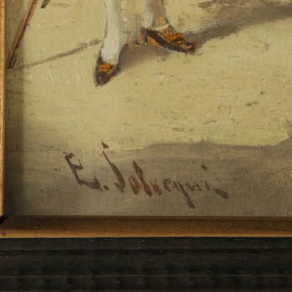 Scena di genere di Ettore Solvegni