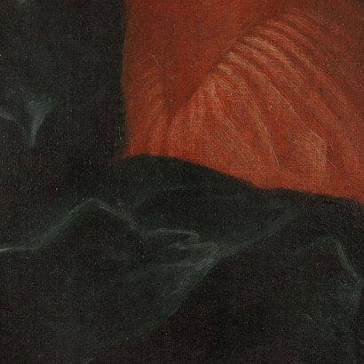 Holy Martyr Painting Oil on Canvas 18th Century