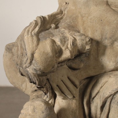 Scultura Pietà in Pietra