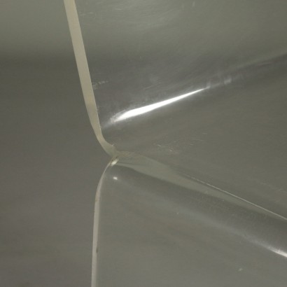 Sessel aus Plexiglas Vintage Italien 70er Jahre
