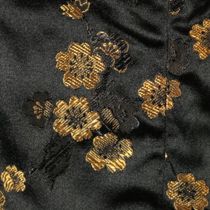 Abito Vintage in Seta Nero e Oro, Abbigliamento e Corredi, Vintage, dimanoinmano.it