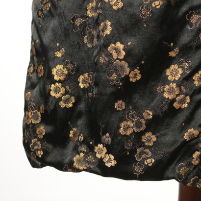 Abito Vintage in Seta Nero e Oro, Abbigliamento e Corredi, Vintage, dimanoinmano.it