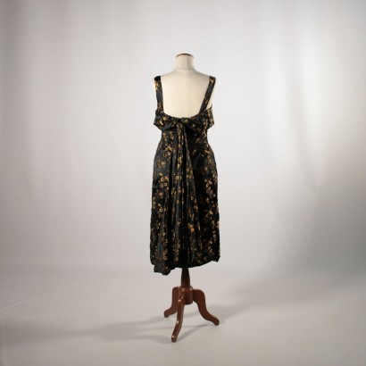 Abito Vintage in Seta Nero e Oro, Abbigliamento e Corredi, Vintage, dimanoinmano.it