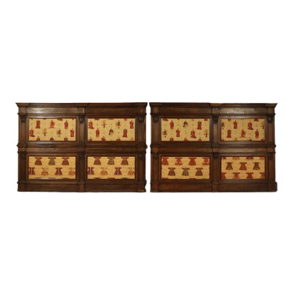 antigüedades, boiserie y corami, boiserie, corami, boiserie antigua, boiserie antigua, boiserie italiana antigua, corami antiguo, corami antiguo, corami italiano antiguo, boiserie del siglo XIX, corame del siglo XIX