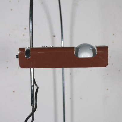 Applique Joe Colombo Aluminium Oluce Italie Années 60