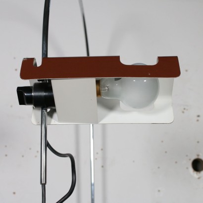 Applique Joe Colombo Aluminium Oluce Italie Années 60