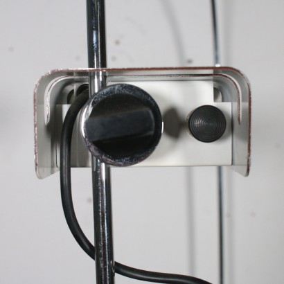 Applique Joe Colombo Aluminium Oluce Italie Années 60