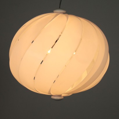 Lustre Alicante Matériel Plastique iGuzzini Italie Années 60