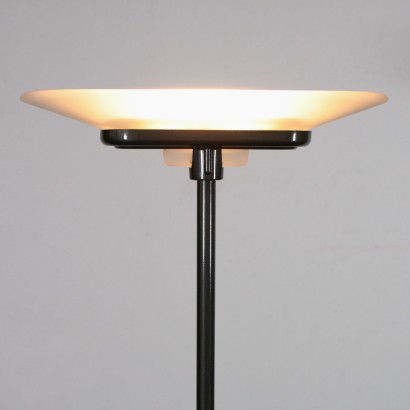 Lampadaire ArteLuce Verre givré Métal Italie 1978