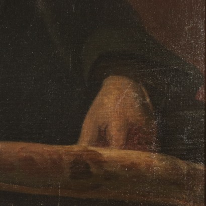 Portrait eines Mannes Gemälde 19. Jahrhundert