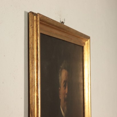Portrait eines Mannes Gemälde 19. Jahrhundert