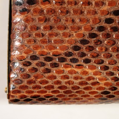Pochette Vintage in Pelle di Pitone