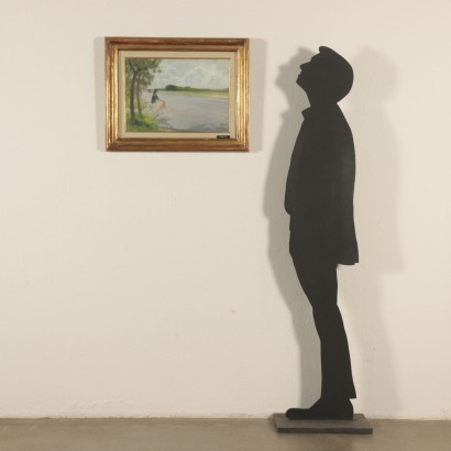 Paisaje con la figura de Renato Vernizzi