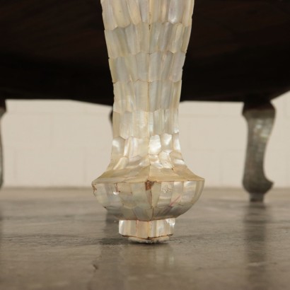 Mother-of-pearl Coffee Table Made in East 20th Century