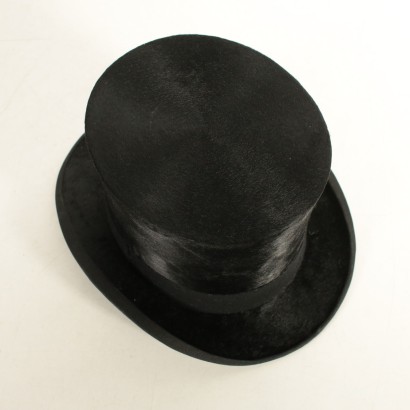 Cappello a Cilindro Vintage Con Cappelliera