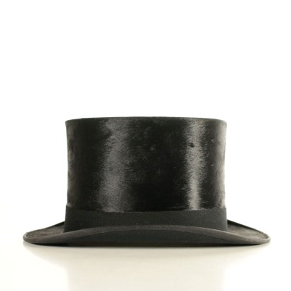 Cappello a Cilindro Vintage Con Cappelliera