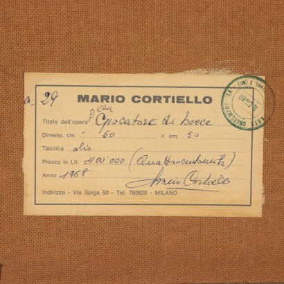 Scena di genere di Mario Cortiello