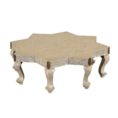 Mother-of-pearl Coffee Table Made in East 20th Century