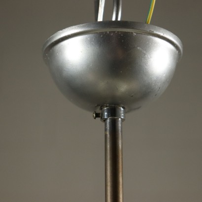 Ceiling Light Glass Crystal Vintage Italy 1940s-1950s