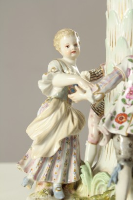 ceramica, ceraniche antiche, porcellane, porcellane di meissen, lampade antiche, lampade del 900, primi 900