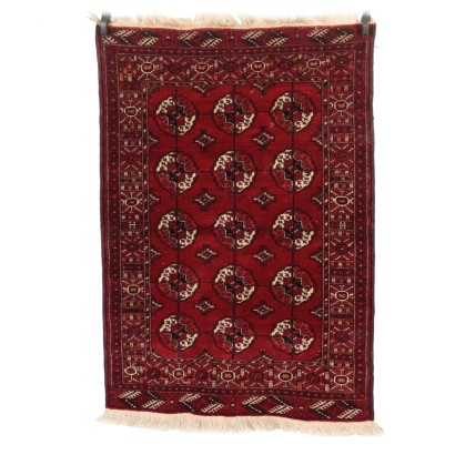 Tapis Bukhara Laine Fabrication manuelle Turkmenistan Années 40
