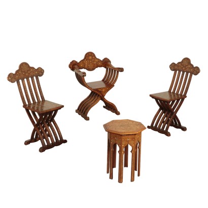 Wohnzimmer Mit Intarsien