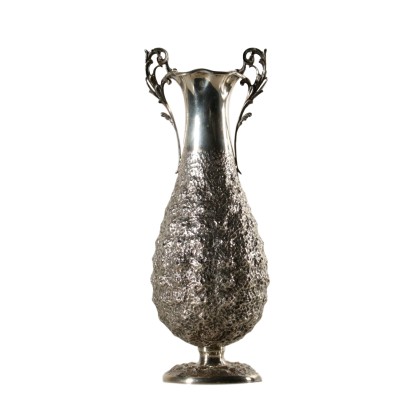 Vase Argent Milan Italie Moitié '900