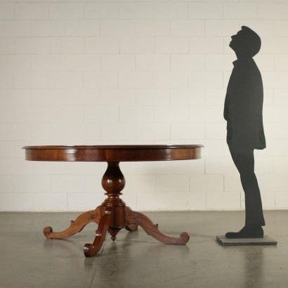 Antik, Tisch, antiker Tisch, antiker Tisch, antiker italienischer Tisch, antiker Tisch, neoklassizistischer Tisch, Tisch aus dem 19. Jahrhundert