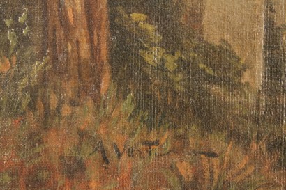 arte ottocentesca, Achille Vertunni (1826-1897), Achille Vertunni, paesaggi, paesaggi di vertunni, olio su tela