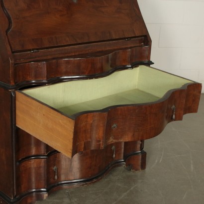 Antiquitäten, Sekretär, Antiker Sekretär, Antiker Sekretär, Antiker italienischer Sekretär, Antiker Sekretär, neoklassischer Sekretär, 900 Sekretär