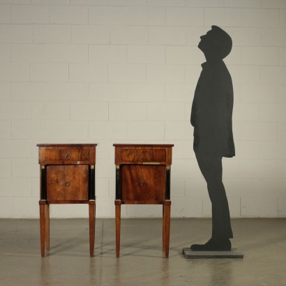 Paire de tables de chevet